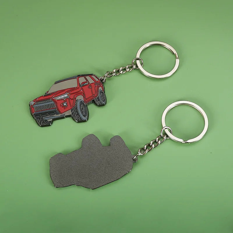 3D Car Model Keychain – Toyota 4Runner Key Pendant for Car Enthusiasts