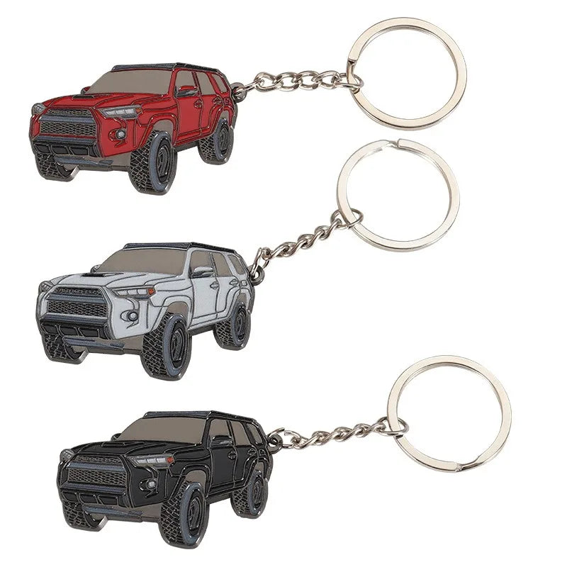 3D Car Model Keychain – Toyota 4Runner Key Pendant for Car Enthusiasts